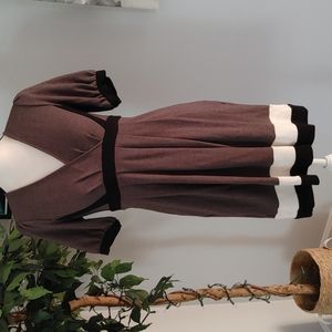 Calvin Klein Pleated Dress 6P